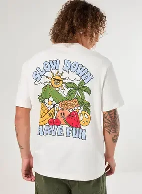 Camiseta Off-White Comfort Malhão Sun