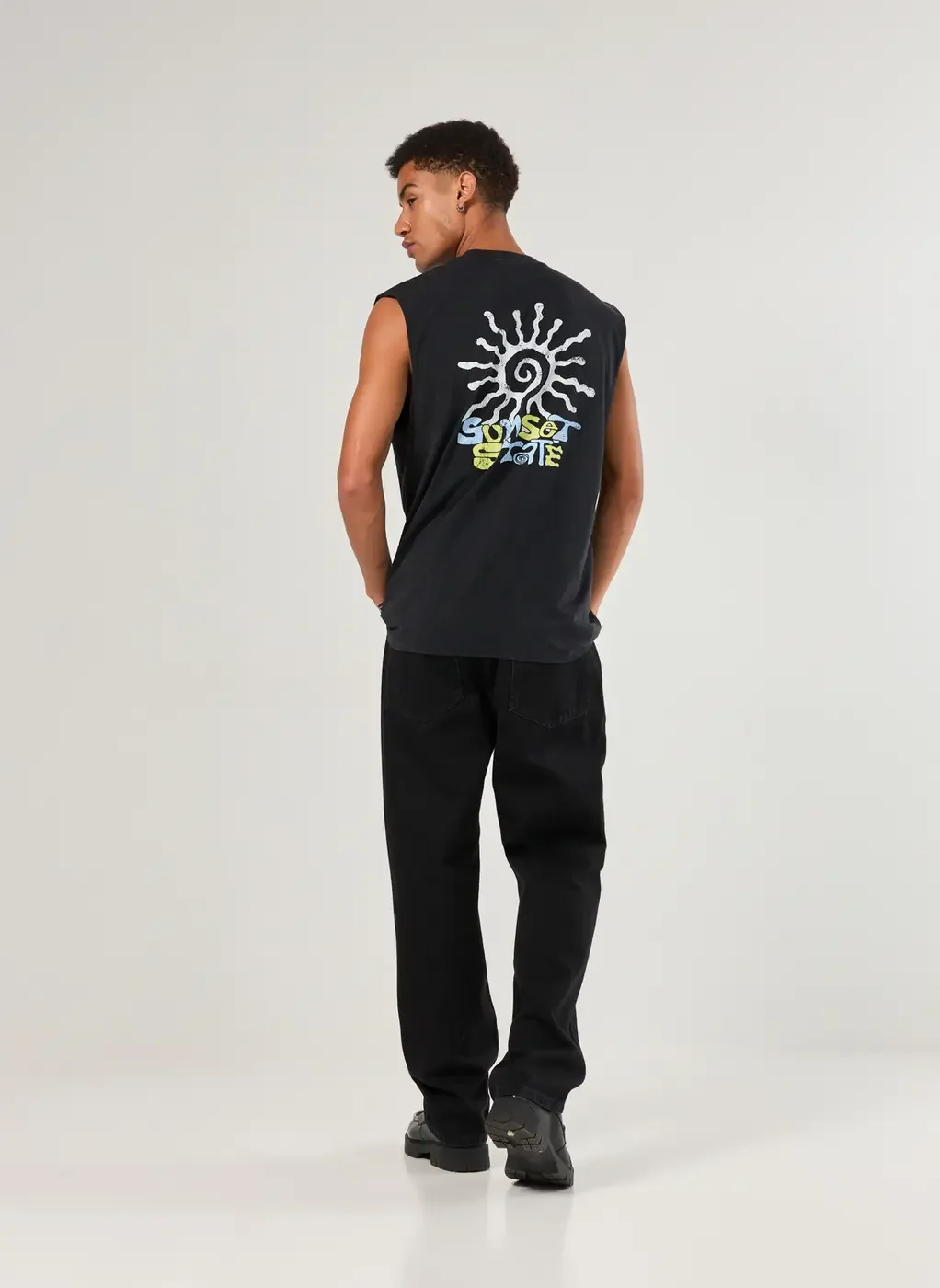 Regata Sleeveless Marmorizada Sunset