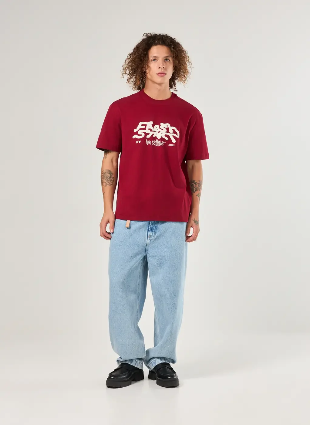 Camiseta Comfort Vinho Fresh