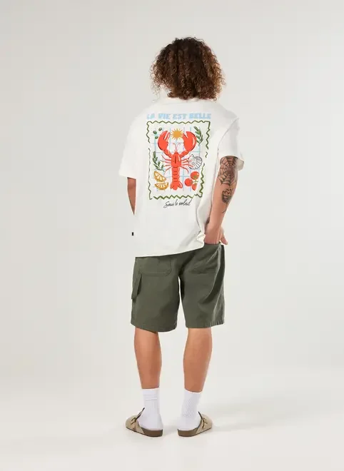 Camiseta Relaxed Off-White Lobster