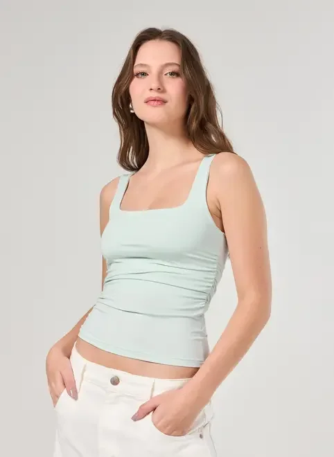 Regata Justa Em Tom Pastel