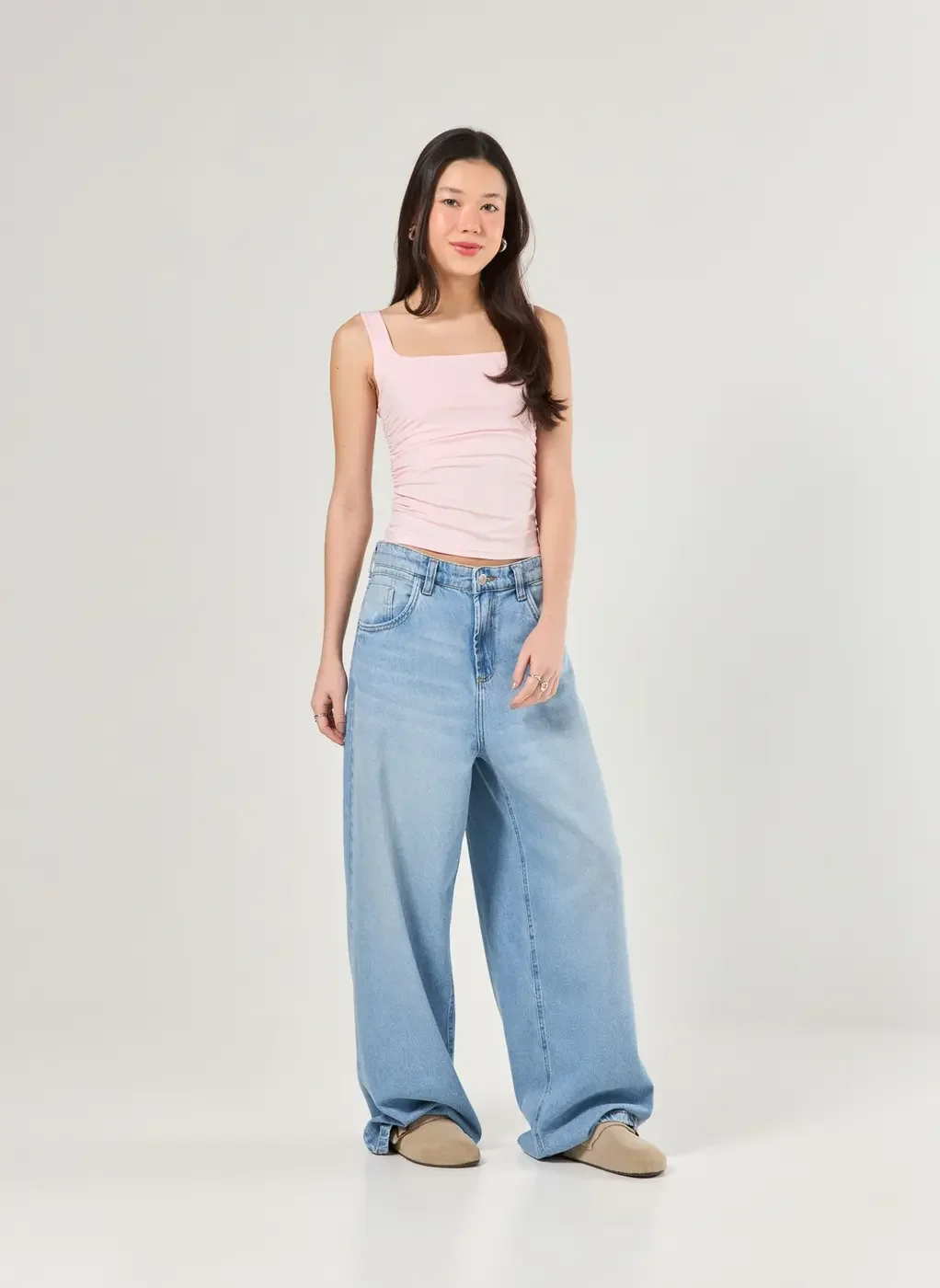 Regata Justa Em Tom Pastel