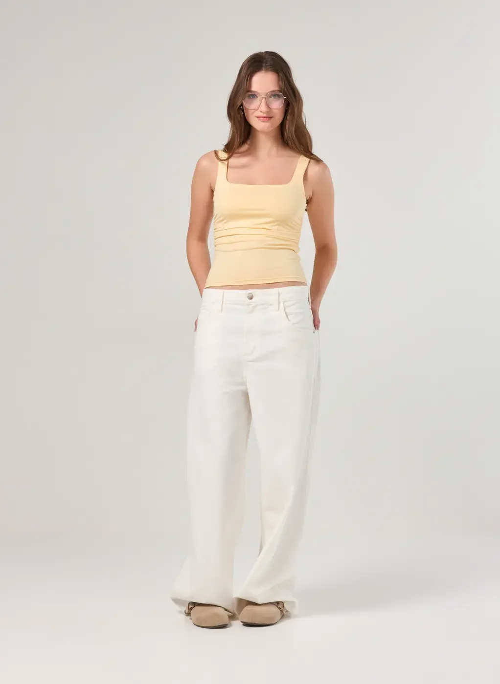 Regata Justa Em Tom Pastel