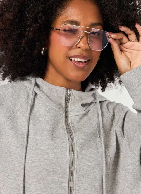 Moletom Com Capuz E Zíper