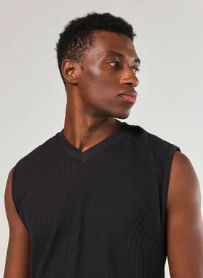 Regata Sleeveless Box Texturizada