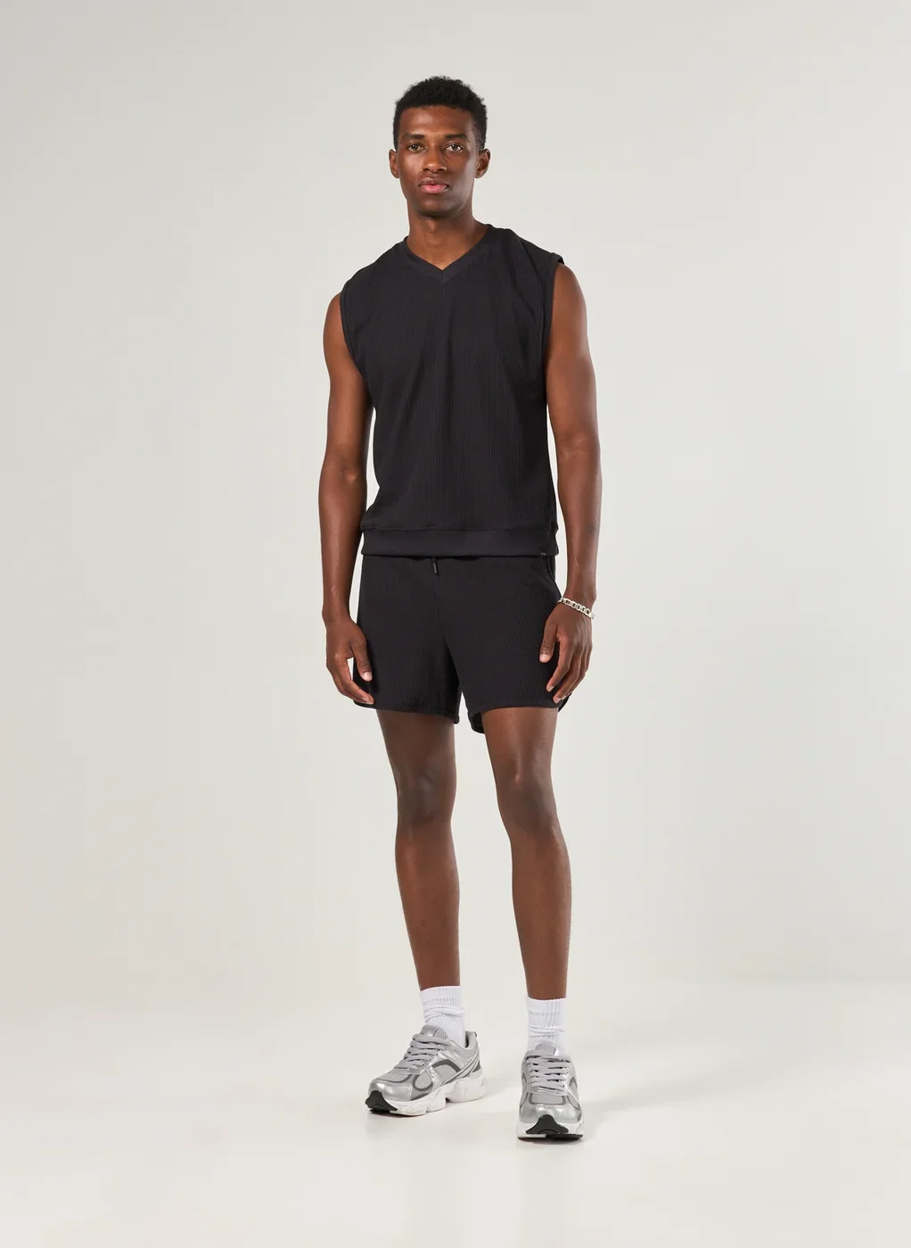 Regata Sleeveless Box Texturizada