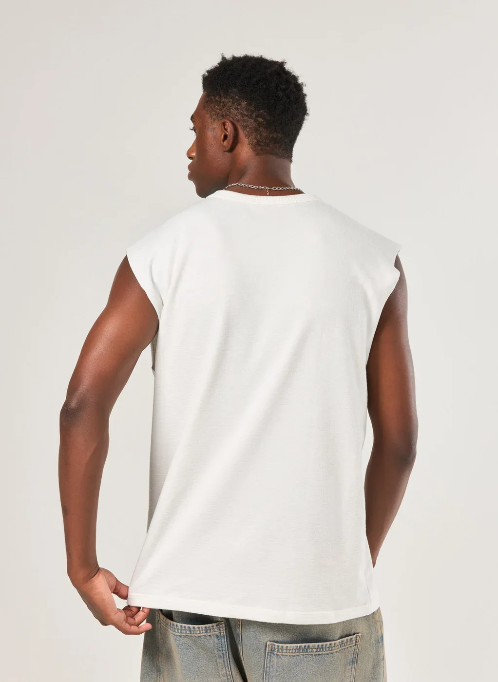 Regata Sleeveless Comfort Atoalhada Bordado