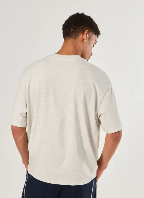 Camiseta Box Cinza College