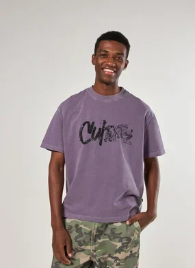 Camiseta Box Estonada Roxa Culture