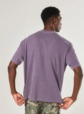 Camiseta Box Estonada Roxa Culture