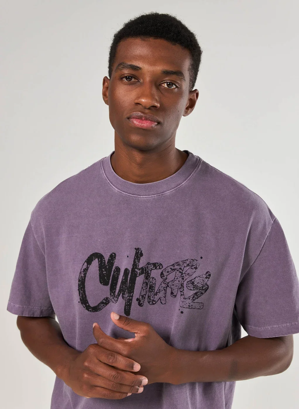 Camiseta Box Estonada Roxa Culture