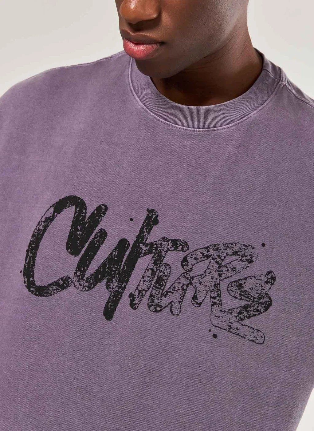 Camiseta Box Estonada Roxa Culture