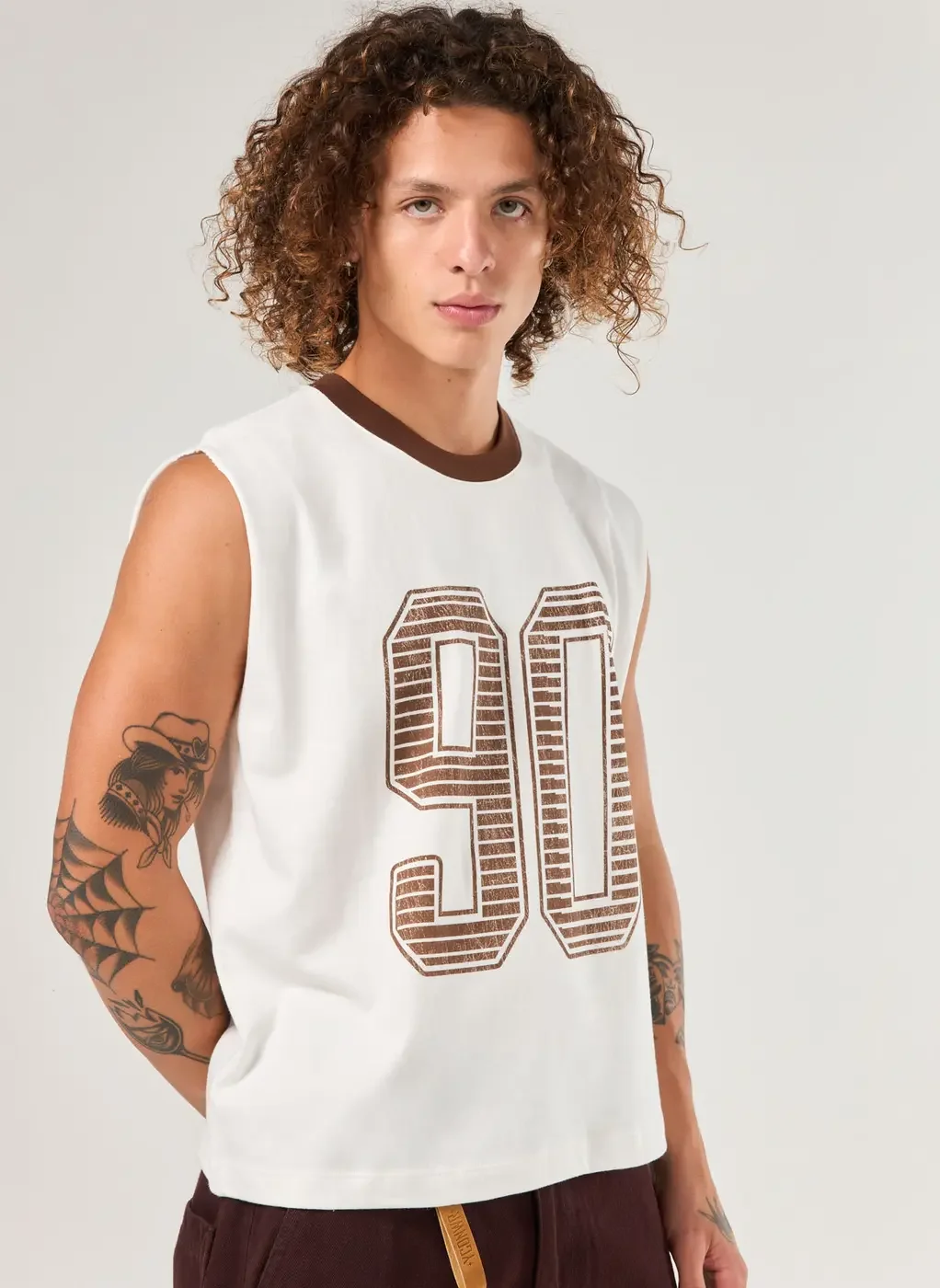 Regata Sleevless Box Malhão 90