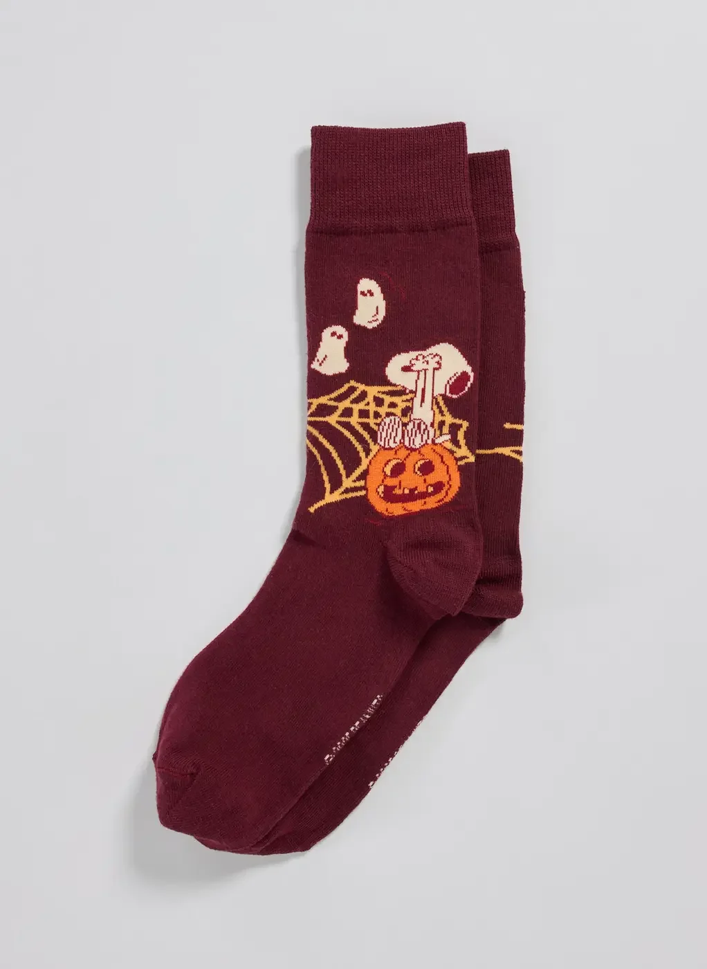 Meia Vinho Snoopy Halloween