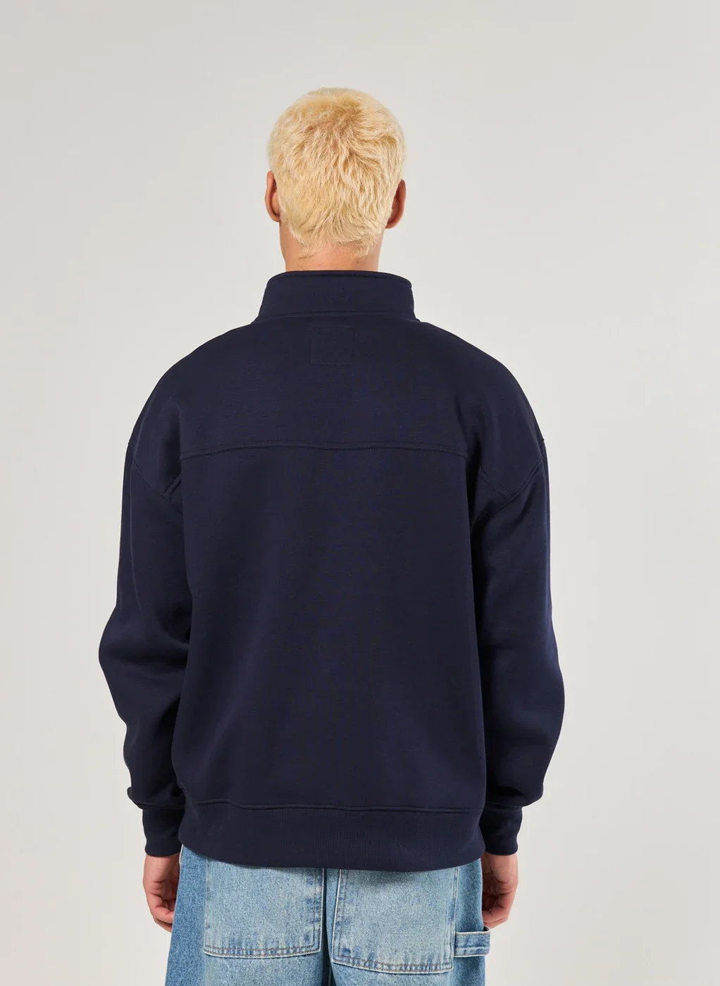 Moletom Gola Alta Half Ziper