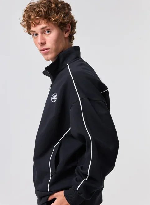 Moletom Esportivo Box Half Ziper