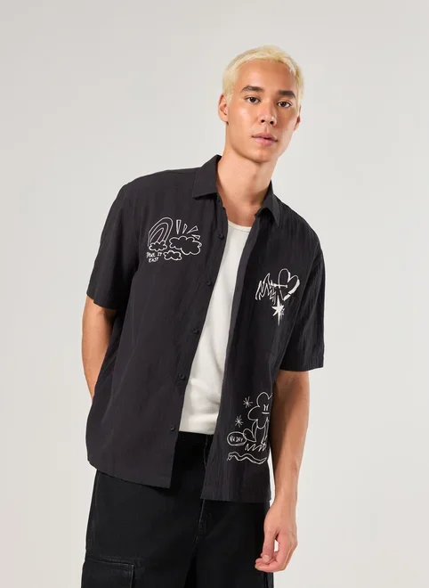 Camisa Box Desenhos Fun