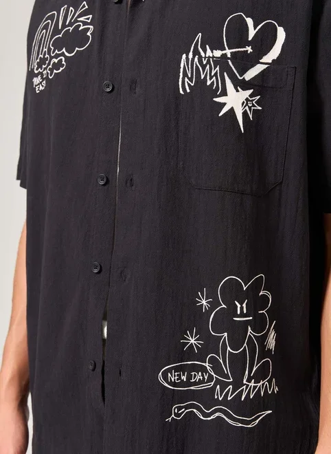 Camisa Box Desenhos Fun