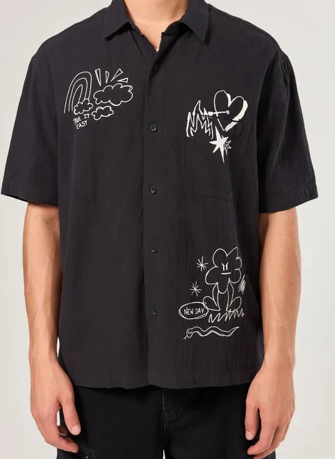 Camisa Box Desenhos Fun