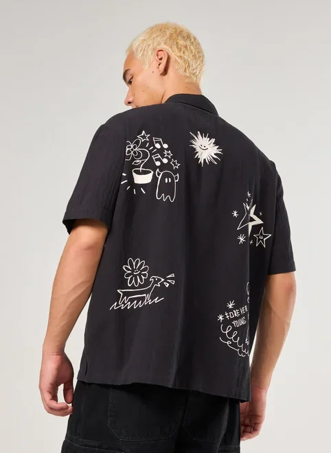 Camisa Box Desenhos Fun