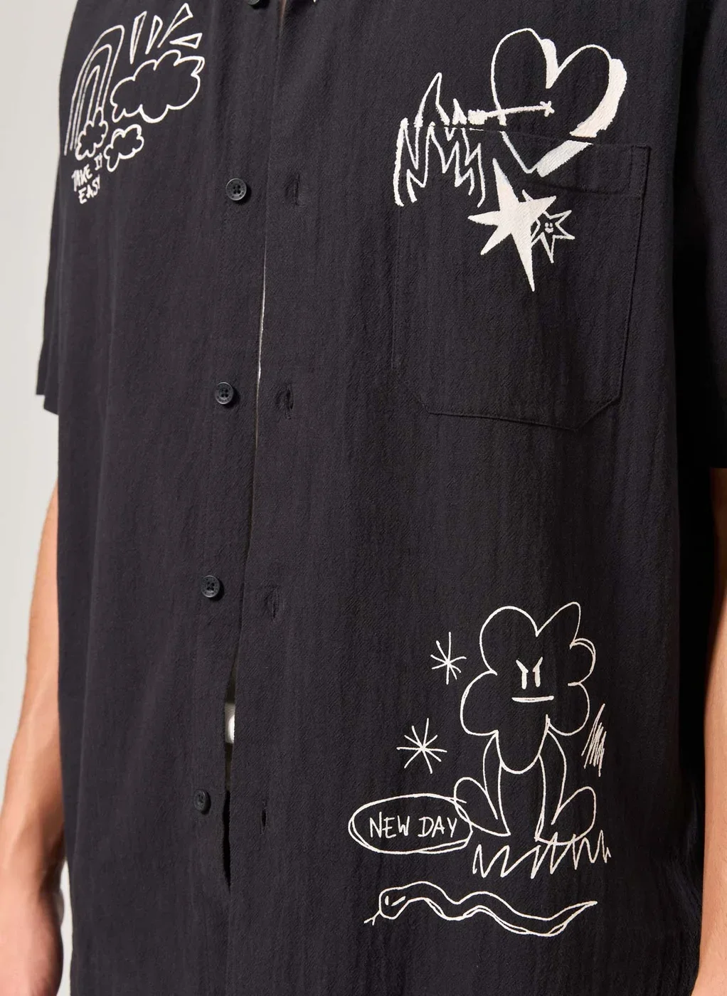 Camisa Box Desenhos Fun