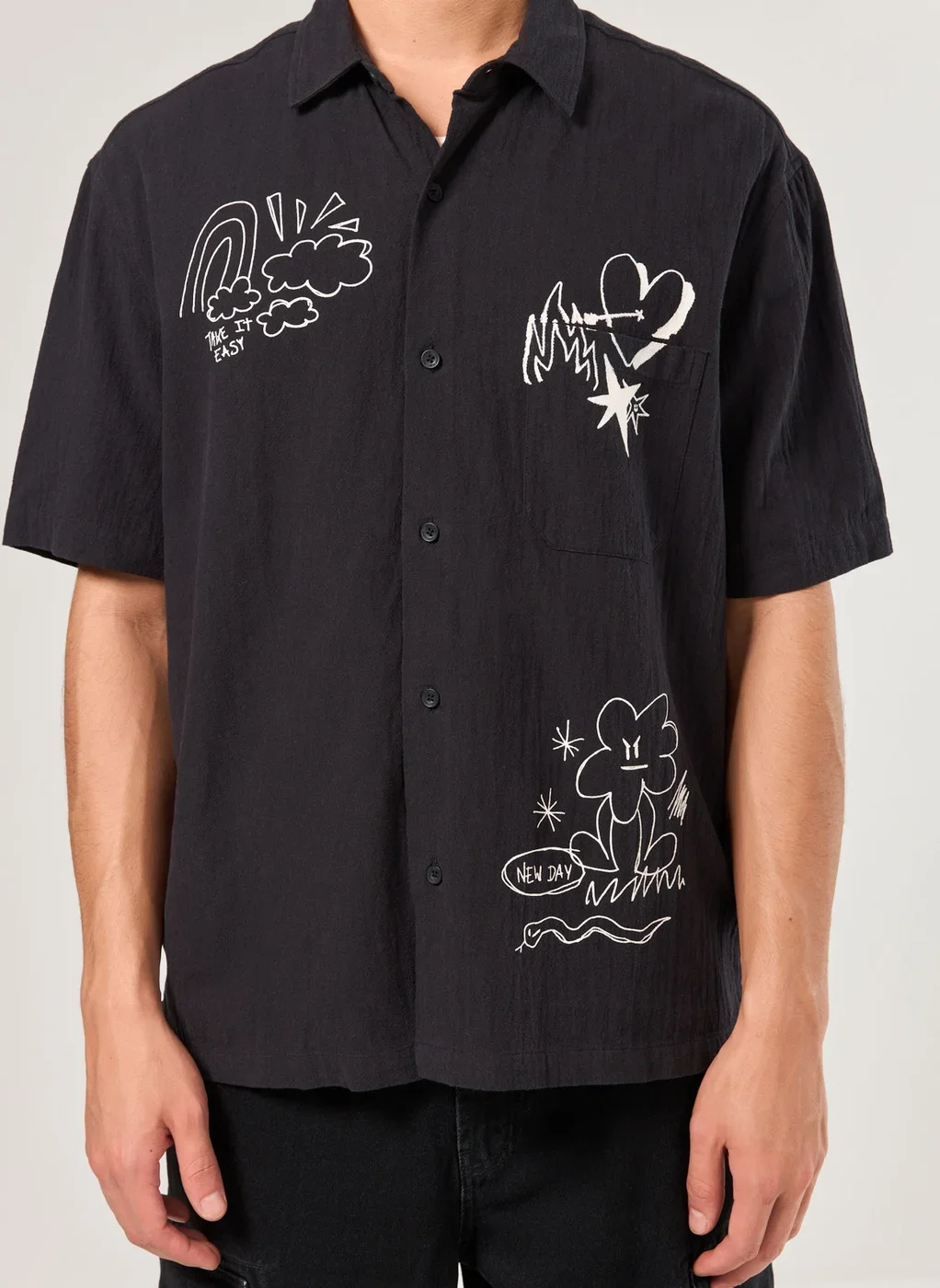 Camisa Box Desenhos Fun