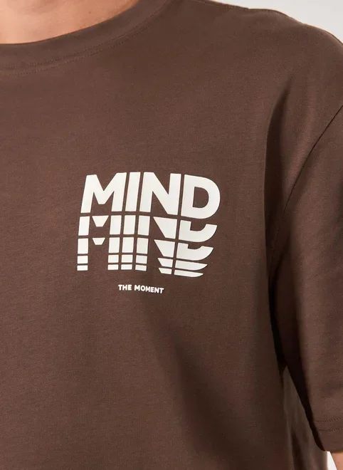 Camiseta Comfort Malhão Marrom Mind