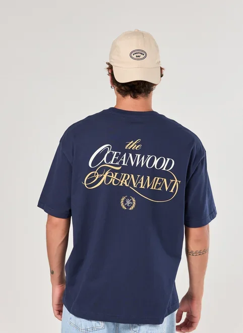 Camiseta Box Marinho Oceanwood Tournament