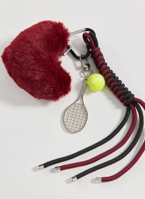 Chaveiro Coração E Raquete