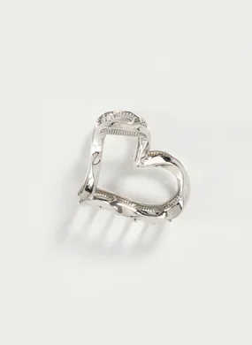 Piranha Prateada Coração