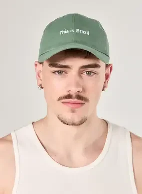 Boné Verde This Is Brazil