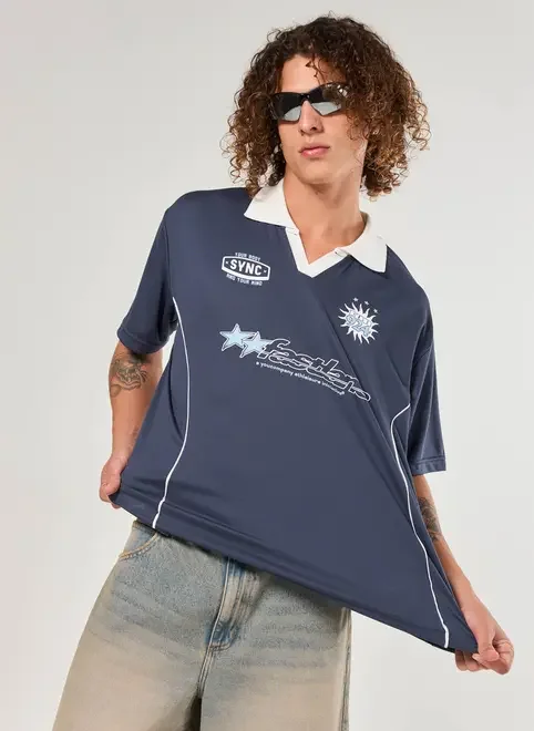 Camiseta Polo Box Esportiva Sol