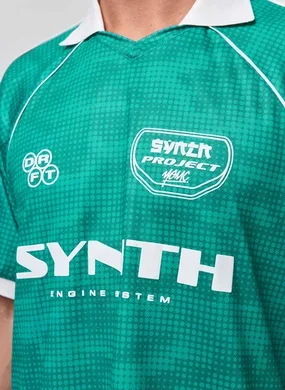 Camiseta Oversized Polo Verde Esportiva