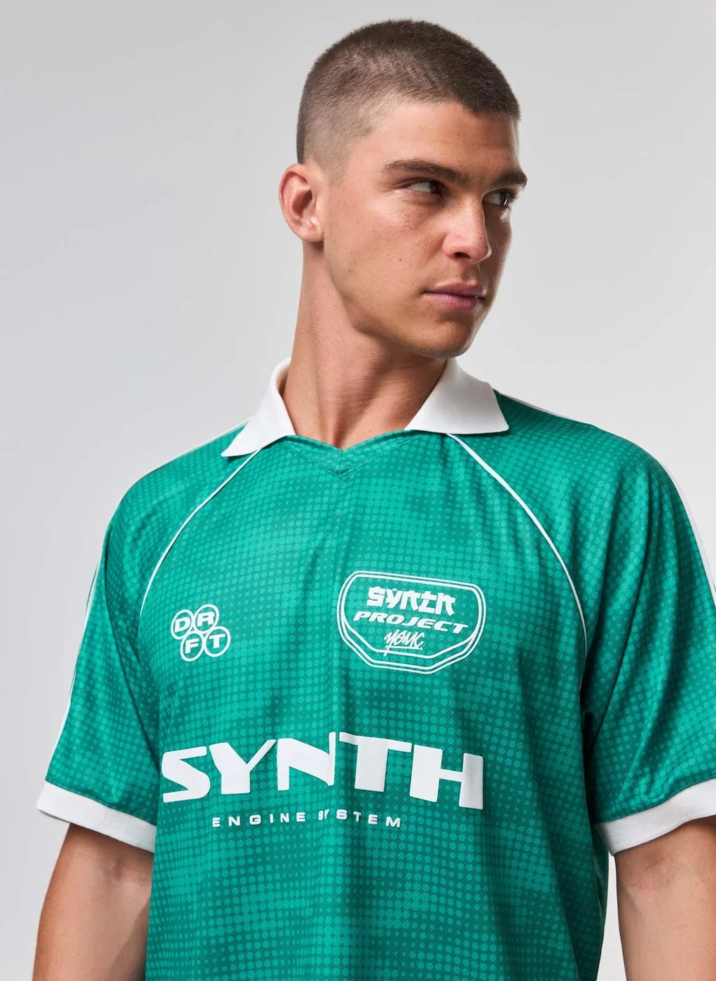 Camiseta Oversized Polo Verde Esportiva