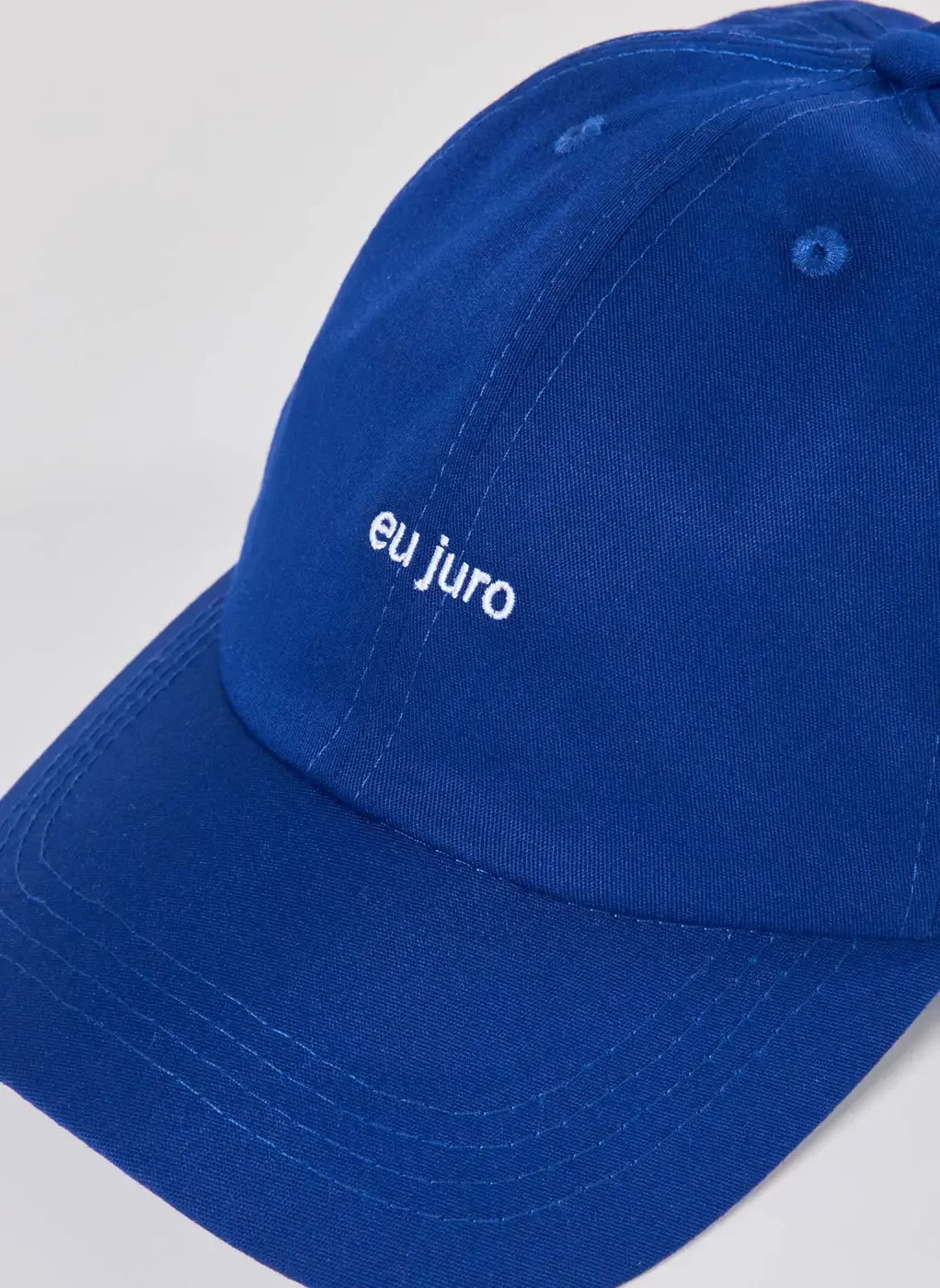 Boné Azul Eu Juro