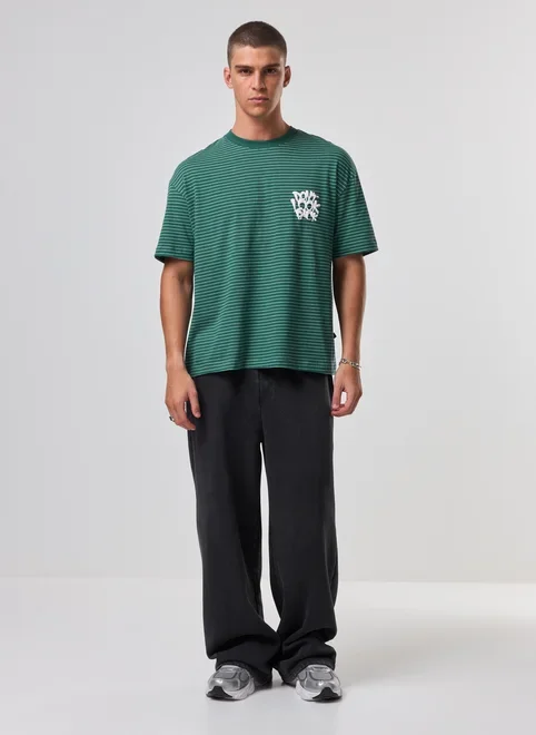 Camiseta Box Listrada Don't Look Back