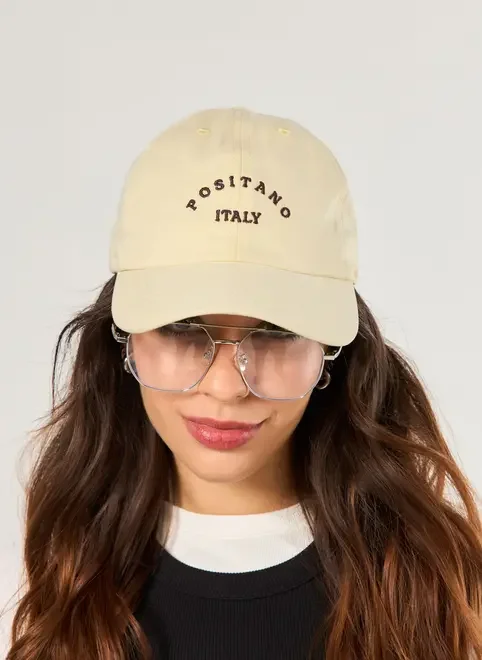 Boné Amarelo Manteiga Positano