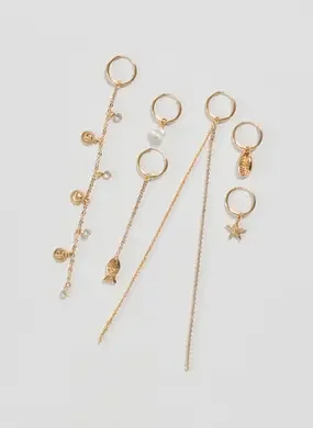 Pingente De Cabelo Dourado Summer