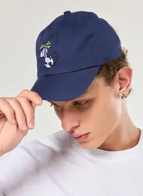 Boné Marinho Snoopy Skate