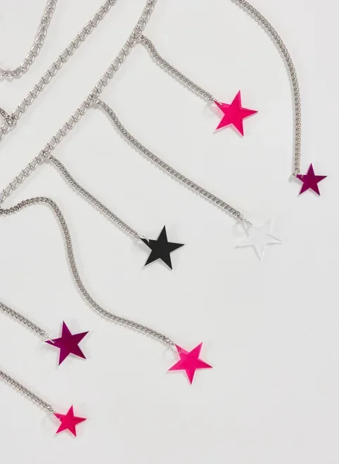 Body Chain Chuva Estrelas