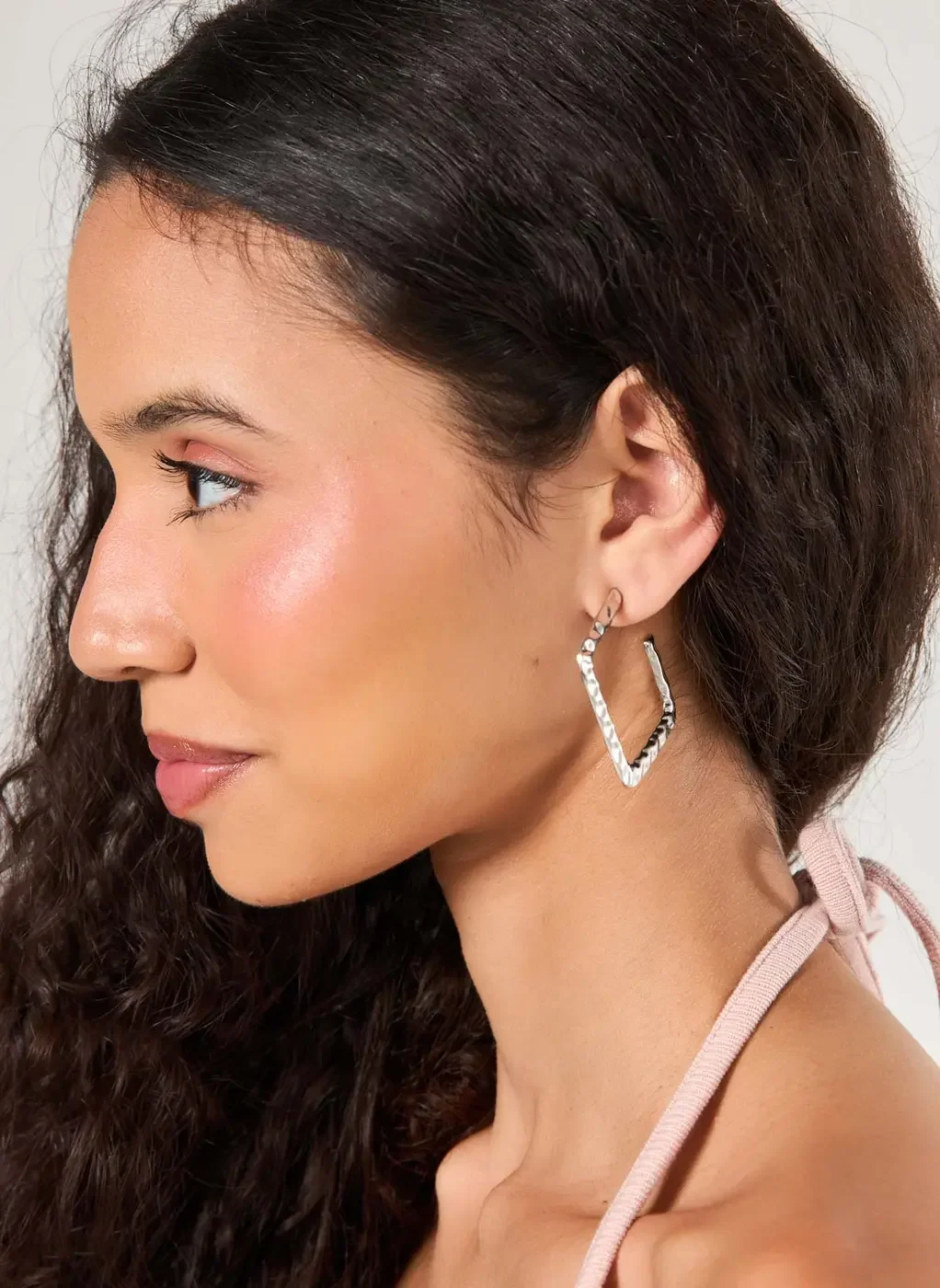 Conjunto 3 Brincos Prateados Argolas