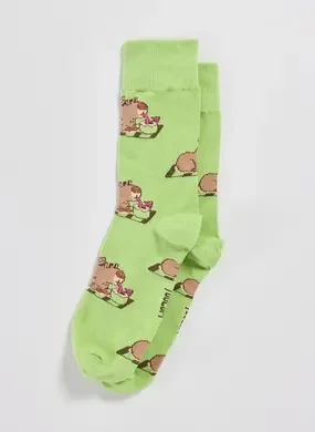 Meia Verde Capivaras