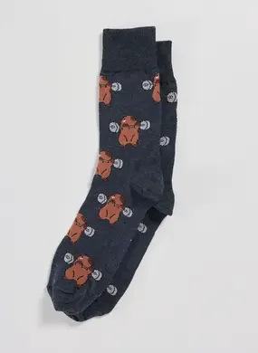 Meia Chumbo Capivara Academia