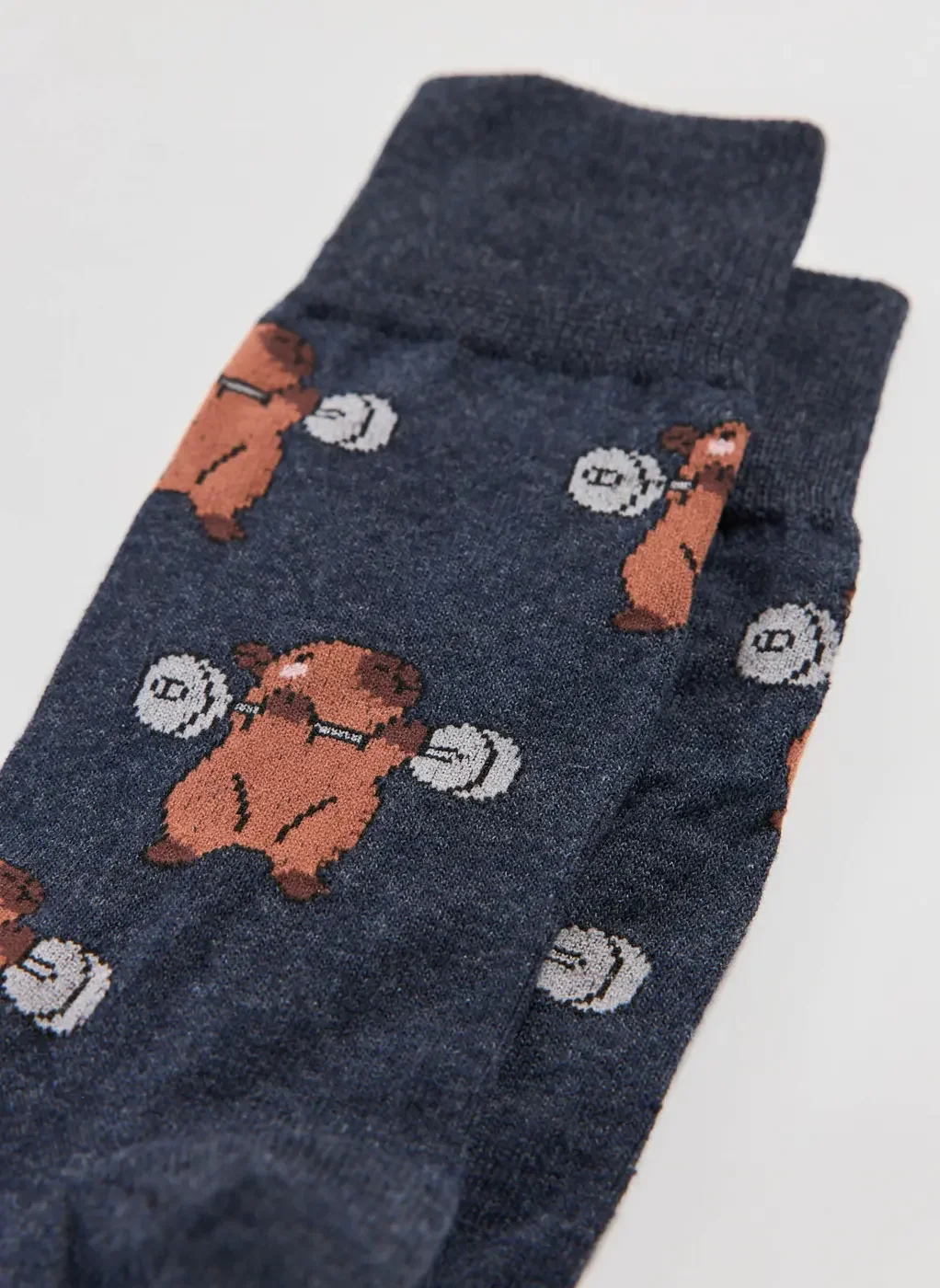 Meia Chumbo Capivara Academia