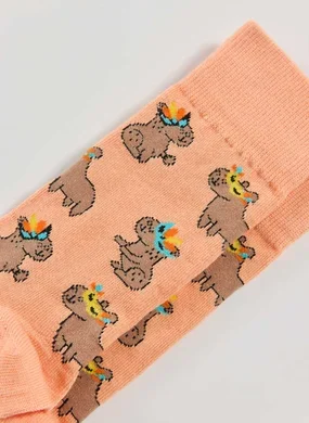 Meia Laranja Capivara Carnaval