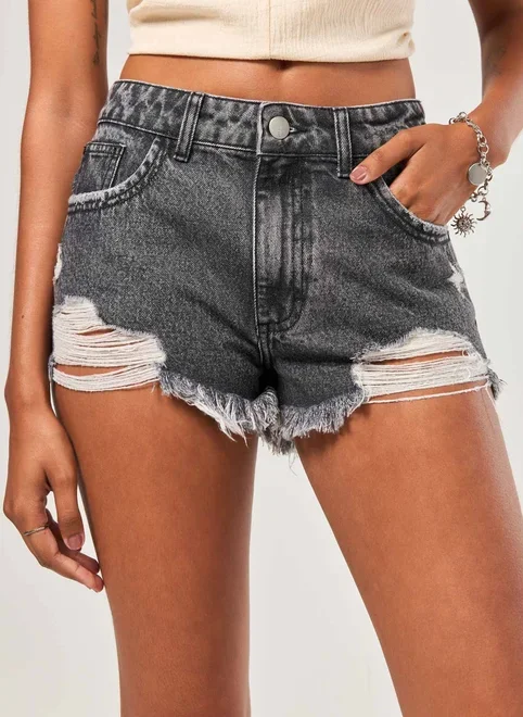 Short Jeans Micro Destroyed