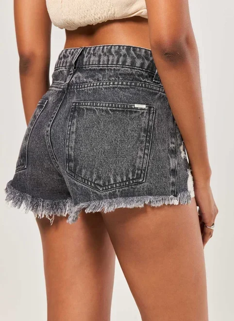 Short Jeans Micro Destroyed