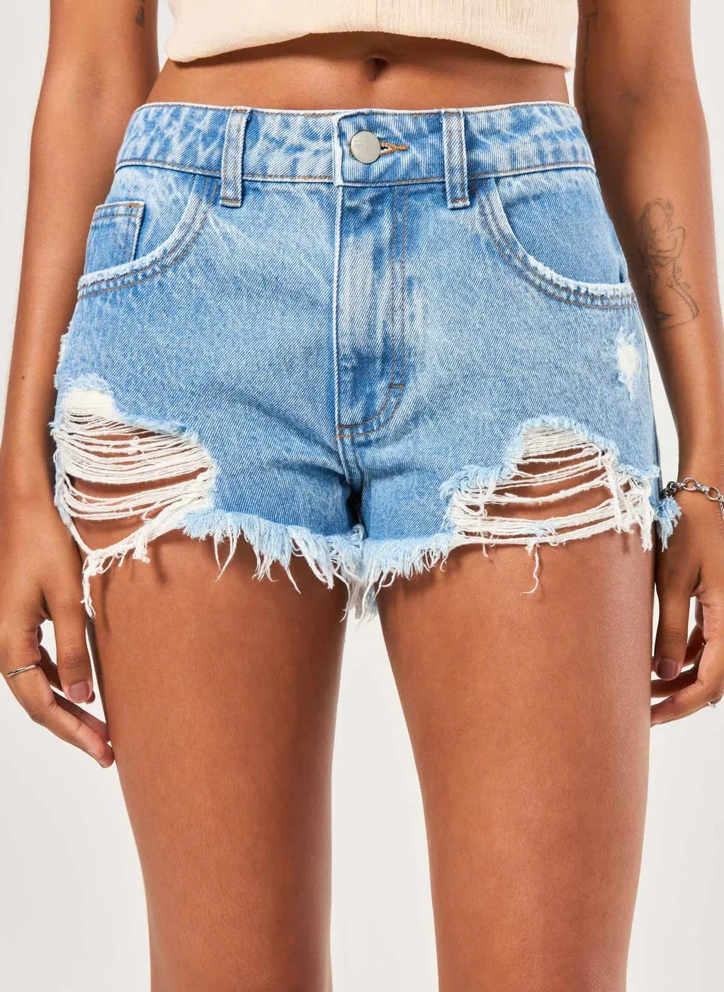 Short Jeans Micro Destroyed