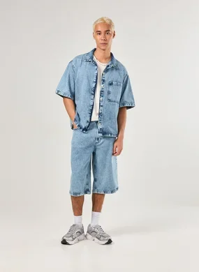 Jorts Jeans Risca De Giz