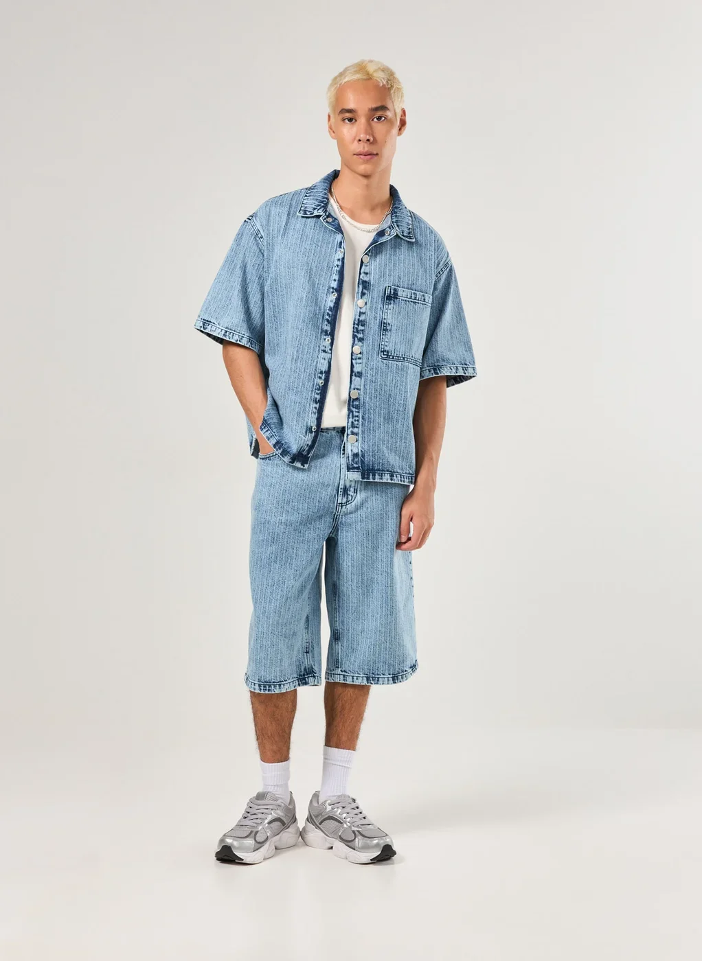 Jorts Jeans Risca De Giz